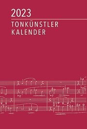 Tonkünstler-Kalender 2023 - Cover
