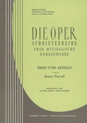 Dido und Aeneas - Cover