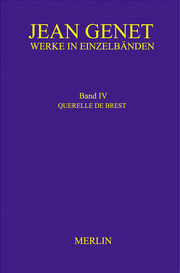 Werkausgabe / Werke in Einzelbänden - Querelle de Brest - Cover