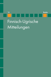 Finnisch-Ugrische Mitteilungen 34