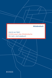 Einführung in das Altisländische - Cover