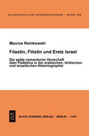 Filastin, Filistin und Eretz Israel - Cover