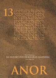 An Inquiry into Bukharan Qadimism: Mirza Salim-bik - Cover
