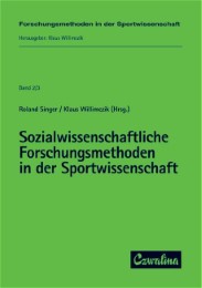 Sozialwissenschaftliche Forschungsmethoden in der Sportwissenschaft - Cover
