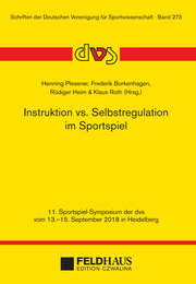 Instrukion vs. Selbstregulation im Sportspiel - Cover
