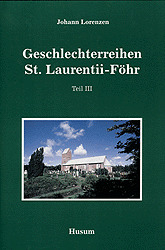 Geschlechter-Reihen St. Laurentii-Föhr - Cover