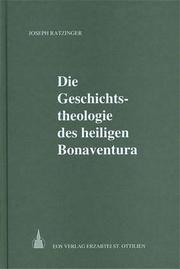 Die Geschichtstheologie des heiligen Bonaventura
