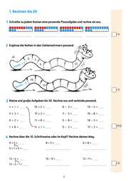 Übungsheft mit Tests in Mathe 2. Klasse - Illustrationen 3
