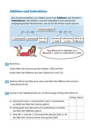 Rechnen und Textaufgaben - Gymnasium 5. Klasse, A5-Heft - Abbildung 4