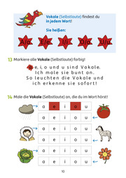 Deutsch 1./2. Klasse Übungsheft - Grammatik - Illustrationen 4