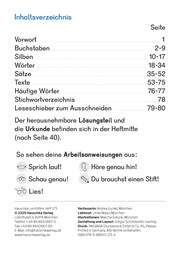 Deutsch 1. Klasse Übungsheft - Besser lesen - Abbildung 2