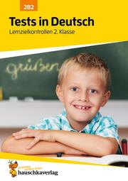 Übungsheft mit Tests in Deutsch 2. Klasse - Cover