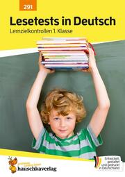 Übungsheft mit Lesetests in Deutsch 1. Klasse - Cover