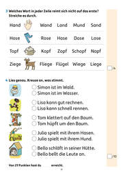 Übungsheft mit Lesetests in Deutsch 1. Klasse - Abbildung 6