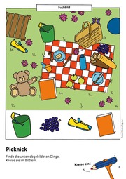 Kindergartenblock ab 3 Jahre - Meine ersten Rätsel und Denkspiele - Illustrationen 4