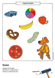 Kindergartenblock ab 3 Jahre - Meine ersten Rätsel und Denkspiele - Illustrationen 6