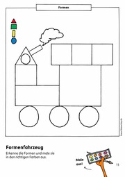 Kindergartenblock ab 4 Jahre - Formen, Farben, Fehler finden - Abbildung 3