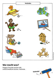 Kindergartenblock ab 4 Jahre - Verbinden, vergleichen, Fehler finden - Illustrationen 3