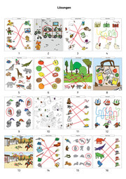 Kindergartenblock ab 4 Jahre - Verbinden, vergleichen, Fehler finden - Illustrationen 7