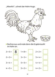 Mathe 1. Klasse Übungsheft - Mathe auf dem Bauernhof - Abbildung 6