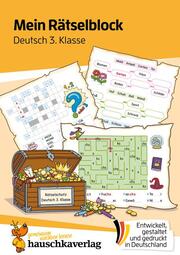Mein Rätselblock Deutsch 3. Klasse - Cover