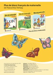 Bloc de maternelle à partir de 4 ans - Mon cahier d'ecole maternelle - coloriage enfant - cahier vacances 4 ans - Abbildung 8