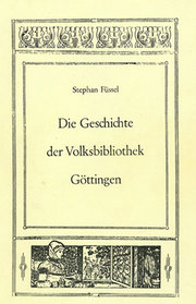 Die Geschichte der Volksbibliothek Göttingen - Cover