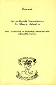 Eine norddeutsche Fürstenbibliothek des frühen 18.Jahrhunderts