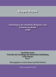 Einleitung in die christliche Religions- und Kirchen-Geschichte (1788)