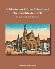 Schlesisches Güter-Adreßbuch, Regierungsbezirk Breslau 1937 - Cover