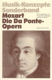 Mozart - Die Da Ponte-Opern