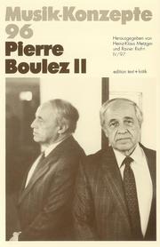 Pierre Boulez II