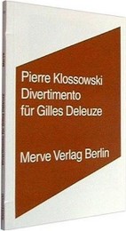 Divertimento für Gilles Deleuze - Cover