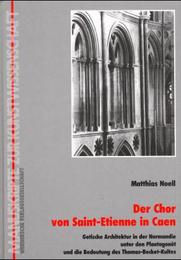 Der gotische Chor in Saint-Etienne in Caen