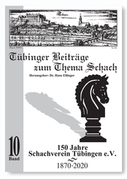 Dr. Hans Ellinger: Tübinger Beiträge zum Thema Schach - Cover