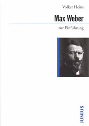 Max Weber zur Einführung - Cover