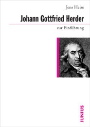 Johann Gottfried Herder zur Einführung - Cover