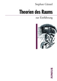 Theorien des Raums zur Einführung. - Cover