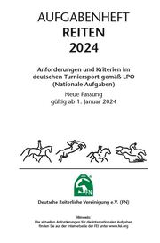 Austauschseiten zum Aufgabenheft - Reiten 2024 - Cover