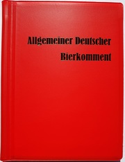Allgemeiner Deutscher Bierkomment - Cover