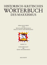 Historisch-kritisches Wörterbuch des Marxismus 7/2 - Cover
