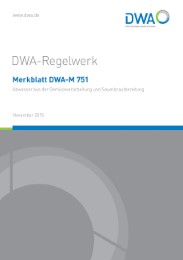 Merkblatt DWA-M 751 Abwasser aus der Gemüseverarbeitung und Sauerkrautbereitung
