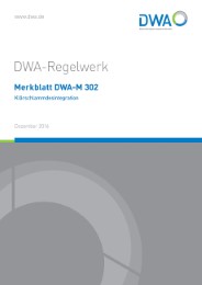 Merkblatt DWA-M 302 Klärschlammdesintegration