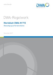 Merkblatt DWA-M 715 Ölbeseitigung auf Verkehrsflächen