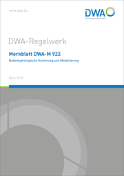 Merkblatt DWA-M 922 Bodenhydrologische Kartierung und Modellierung