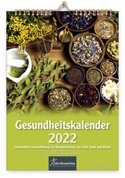 Gesundheitskalender 2022 - Cover