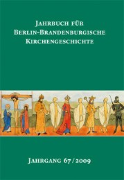 Jahrbuch für Berlin-Brandenburgische Kirchengeschichte - Cover
