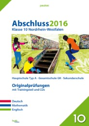 Abschluss 2016, Nordrhein-Westfalen, Hauptschule Typ A, Gesamtschule GK, Sekundarschule