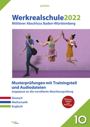 Werkrealschule 2022 Mittlerer Abschluss Baden-Württemberg - Ausfgabenband - Cover