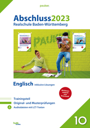 Abschluss 2023 - Realschulprüfung Baden-Württemberg Englisch - Cover
